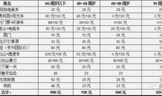 老年旅游专列有年龄限制吗