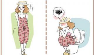 女生穿连衣裤怎么撒尿